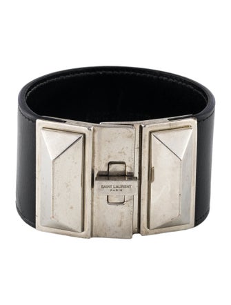 Saint Laurent Clous Punk Pyramid Bracelet