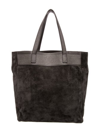 Saint Laurent Suede Reversable Tote