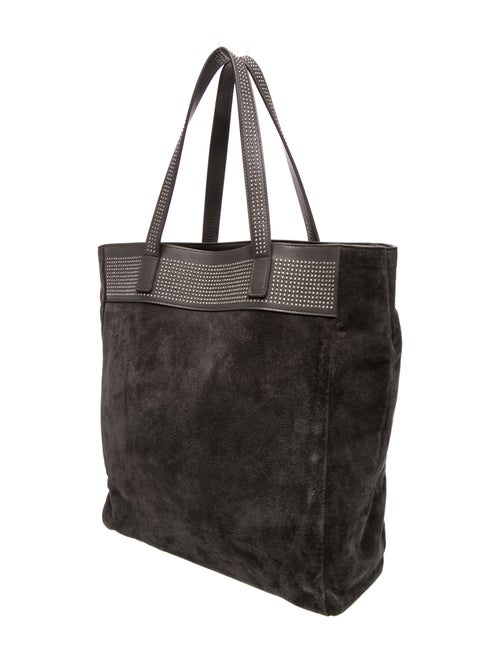 Saint Laurent Suede Reversable Tote