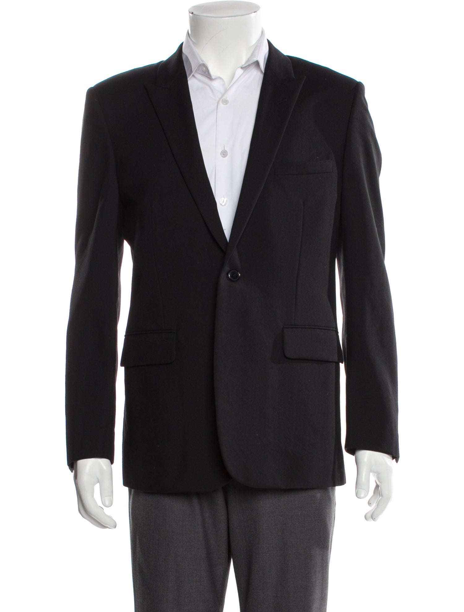 Saint Laurent 2016 Virgin Wool Peacoat