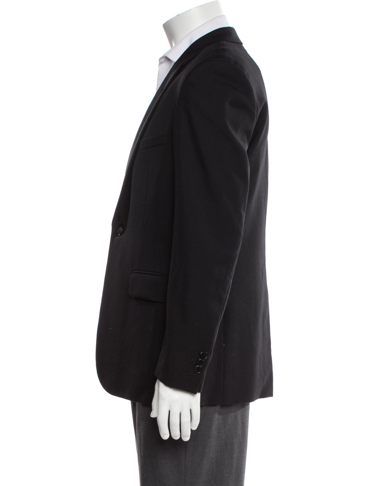 Saint Laurent 2016 Virgin Wool Peacoat