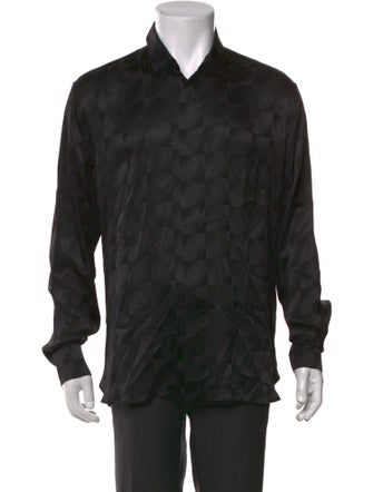 Saint Laurent 2021 Silk Dress Shirt