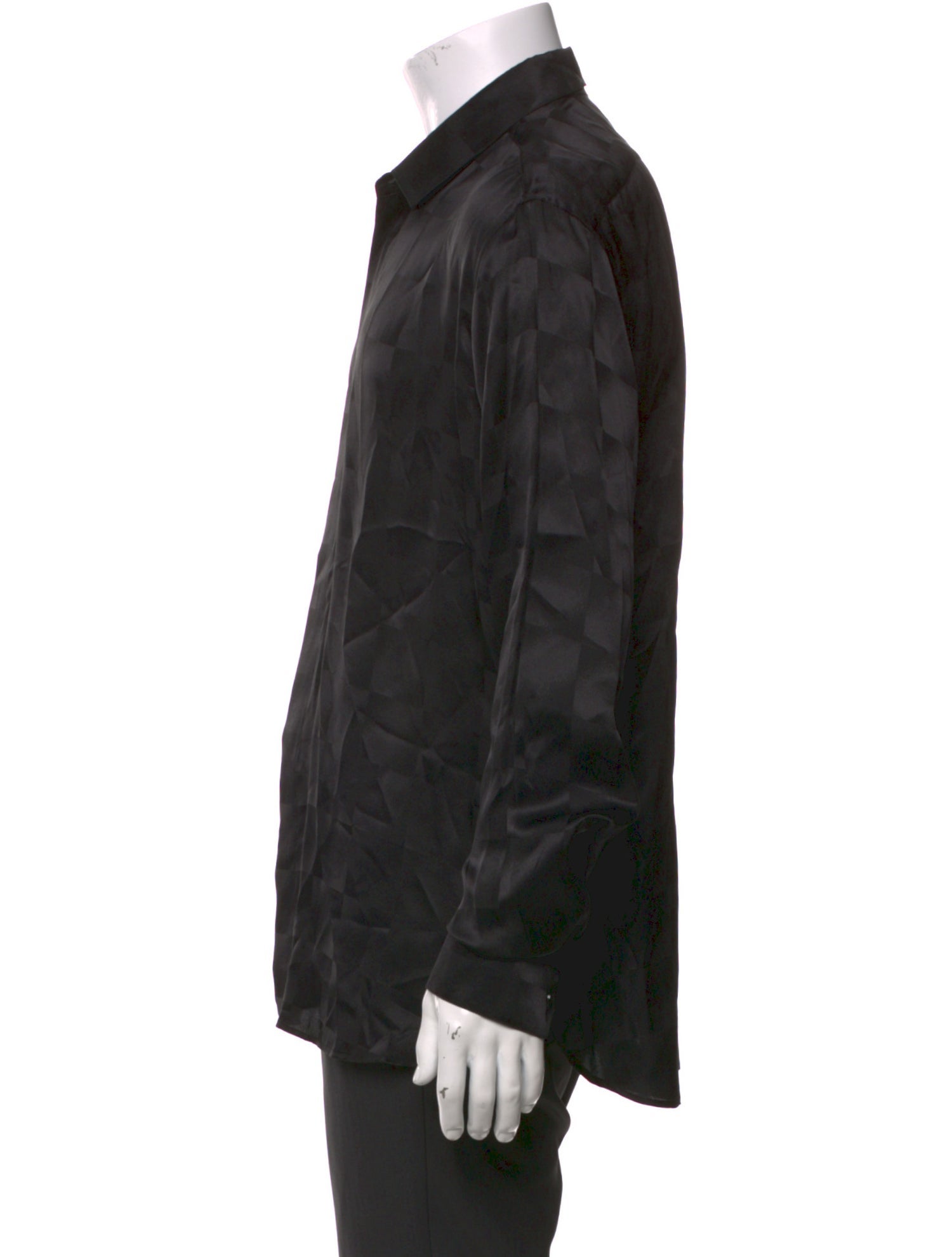 Saint Laurent 2021 Silk Dress Shirt