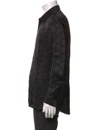 Saint Laurent 2021 Silk Dress Shirt