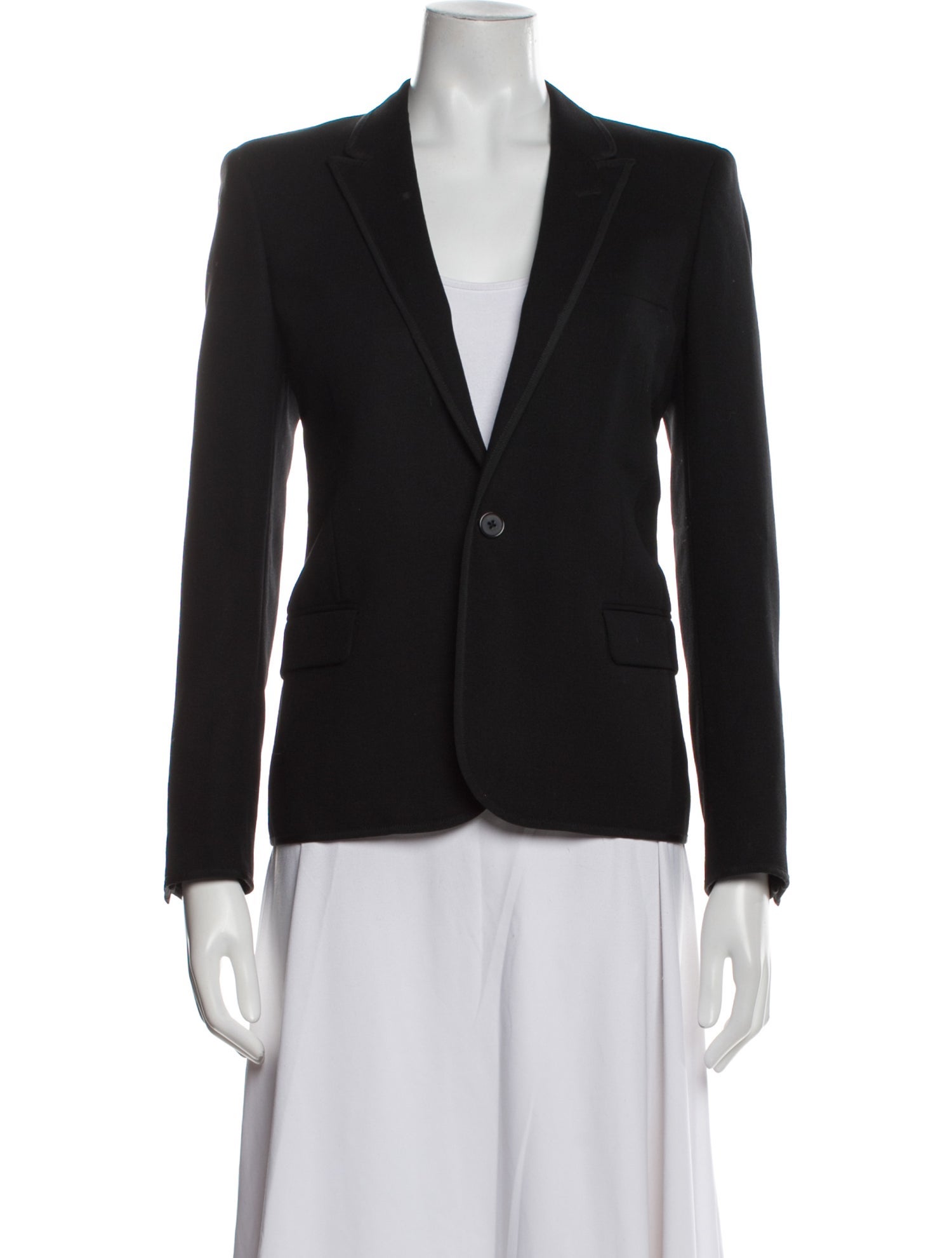 Saint Laurent Virgin Wool Blazer