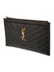 Saint Laurent Leather Clutch