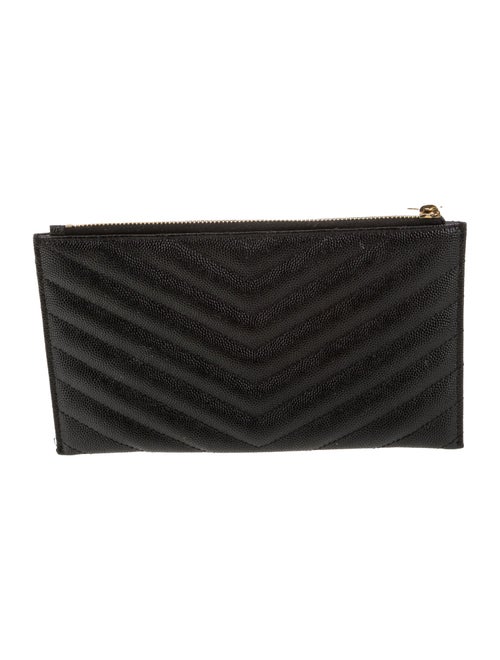 Saint Laurent Leather Clutch