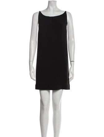 Saint Laurent Wool Mini Dress