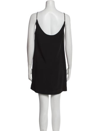 Saint Laurent Wool Mini Dress