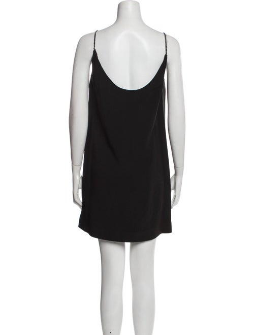 Saint Laurent Wool Mini Dress