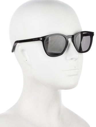 Saint Laurent Wayfarer Mirrored Sunglasses