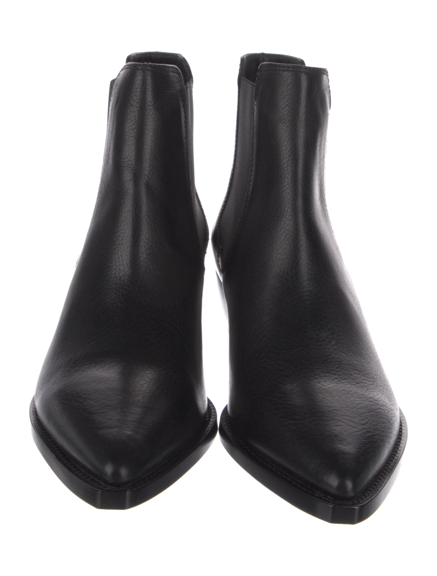 Saint Laurent Leather Chelsea Boots