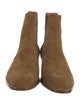 Saint Laurent Suede Chelsea Boots