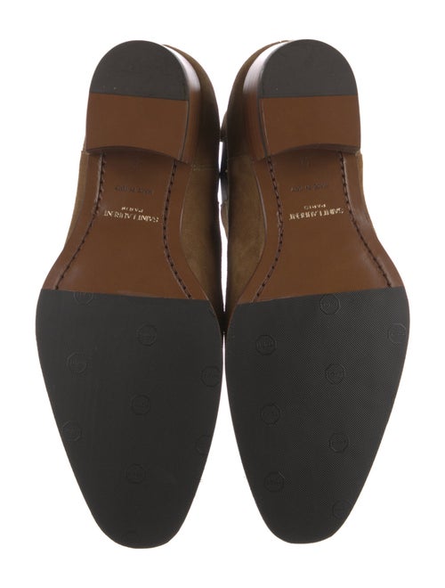 Saint Laurent Suede Chelsea Boots