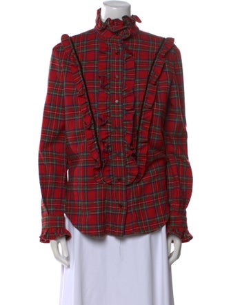 Saint Laurent 2021 Wool Blouse