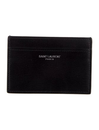 Saint Laurent 2017 Leather Card Holder