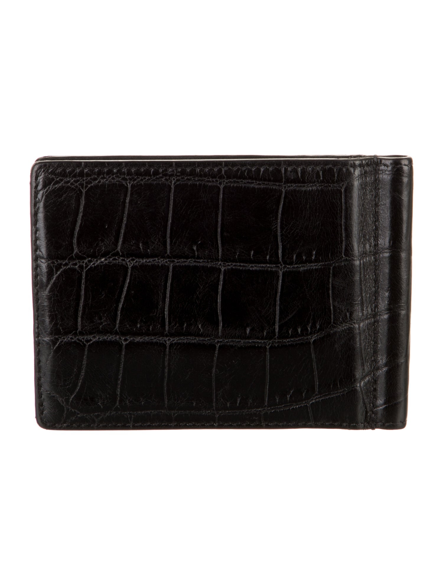 Saint Laurent Leather Printed Bifold Wallet