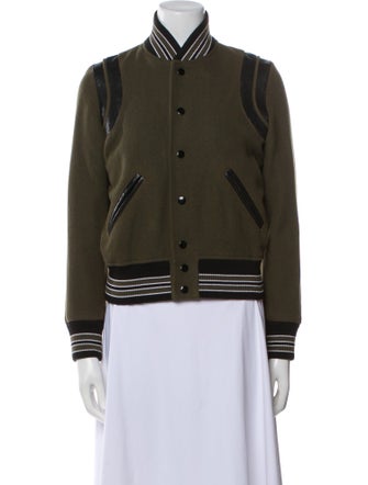 Saint Laurent 2017 Teddy Bomber Jacket