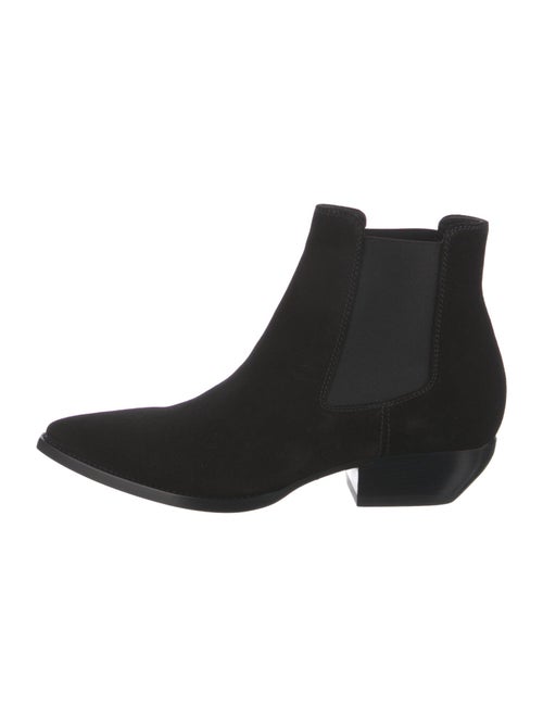 Saint Laurent Suede Chelsea Boots