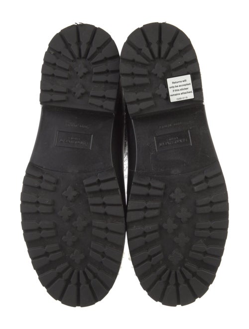 Saint Laurent Rubber Sequin Embellishments Rain Boots