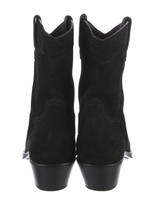 Saint Laurent Suede Western Boots