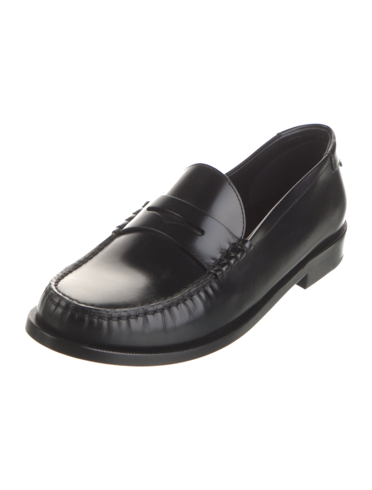 Saint Laurent Leather Loafers