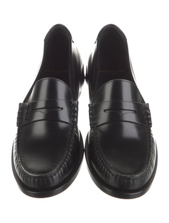Saint Laurent Leather Loafers