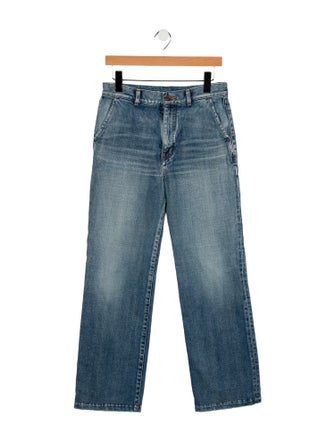 Saint Laurent D45 Wide Leg Jeans
