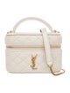Saint Laurent Leather Monogram Gaby Vanity Bag Micro 2024