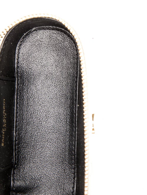 Saint Laurent Leather Monogram Gaby Vanity Bag Micro 2024