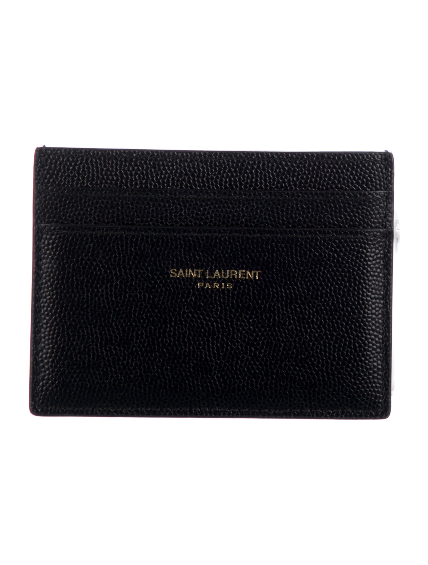 Saint Laurent 2023 Leather Card Holder