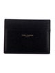 Saint Laurent 2023 Leather Card Holder