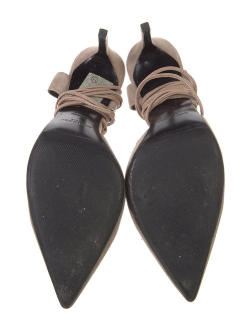 Saint Laurent Suede Slingback Pumps