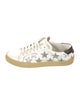 Saint Laurent Leather Printed Sneakers