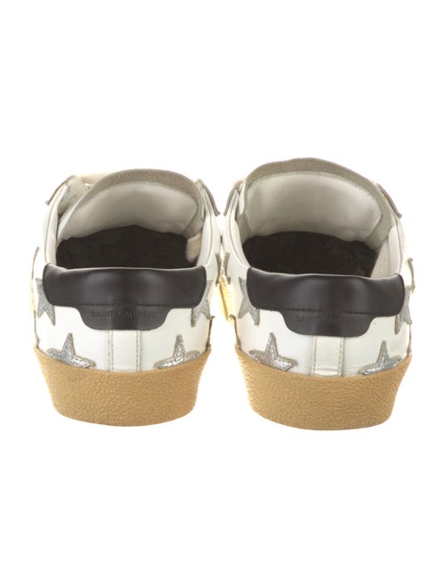 Saint Laurent Leather Printed Sneakers