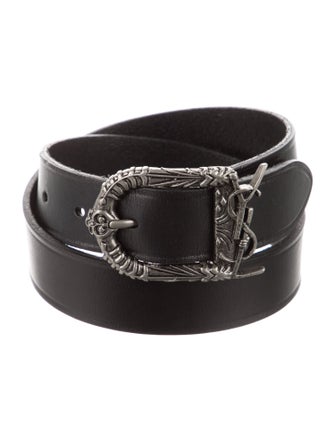 Saint Laurent Leather Waist Belt