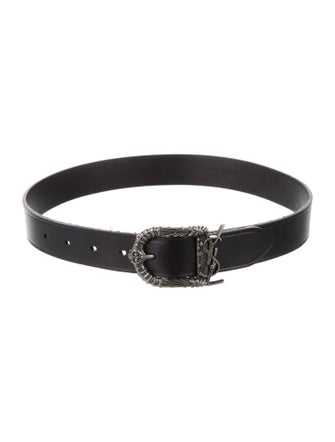 Saint Laurent Leather Waist Belt