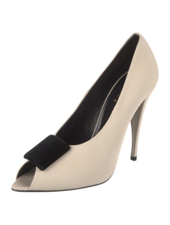 Saint Laurent Peep Pumps