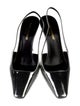 Saint Laurent Patent Leather Slingback Pumps
