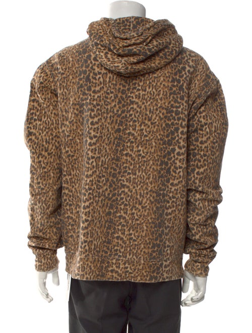 Saint Laurent 2020 Animal Print Hoodie