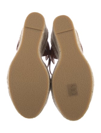 Saint Laurent Leather Espadrilles