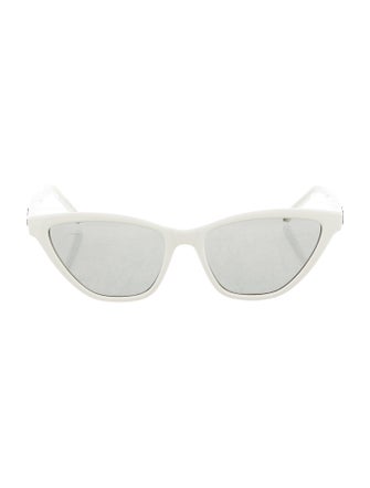 Saint Laurent Cat-Eye Mirrored Sunglasses