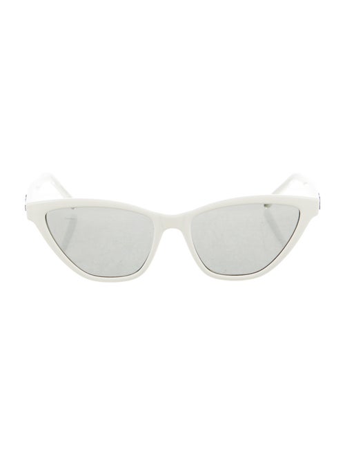 Saint Laurent Cat-Eye Mirrored Sunglasses