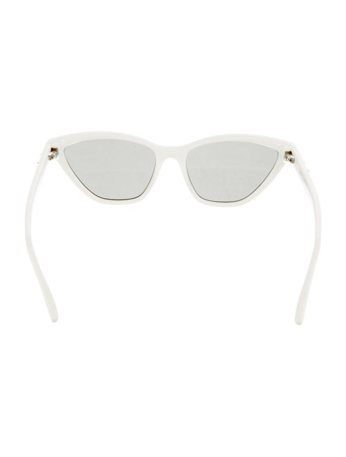 Saint Laurent Cat-Eye Mirrored Sunglasses