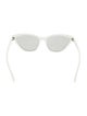Saint Laurent Cat-Eye Mirrored Sunglasses