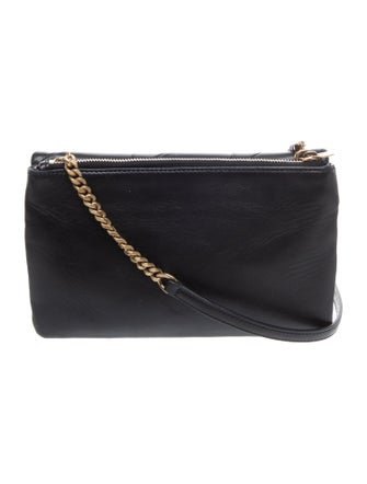 Saint Laurent Leather Jamie Chain Wallet Small