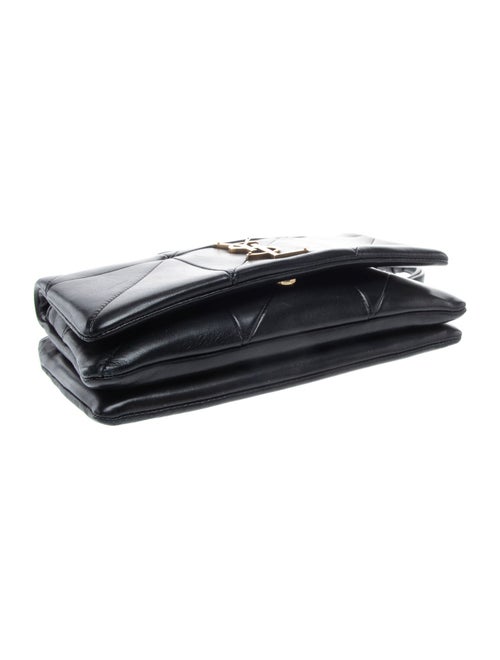 Saint Laurent Leather Jamie Chain Wallet Small