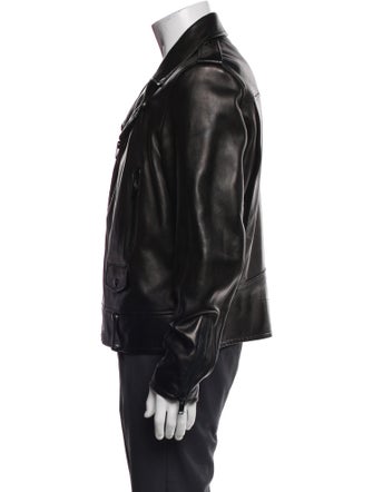 Saint Laurent 2015 Lambskin Moto Jacket