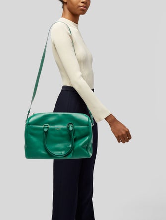 Saint Laurent Leather Top Handle Bag