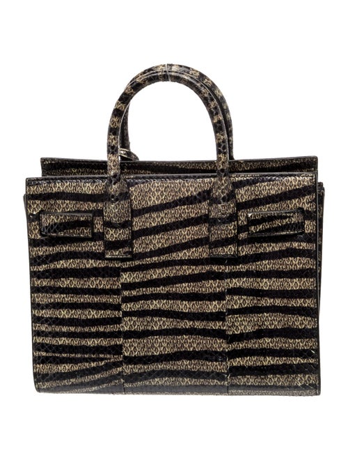 Saint Laurent Snakeskin Sac De Jour Nano